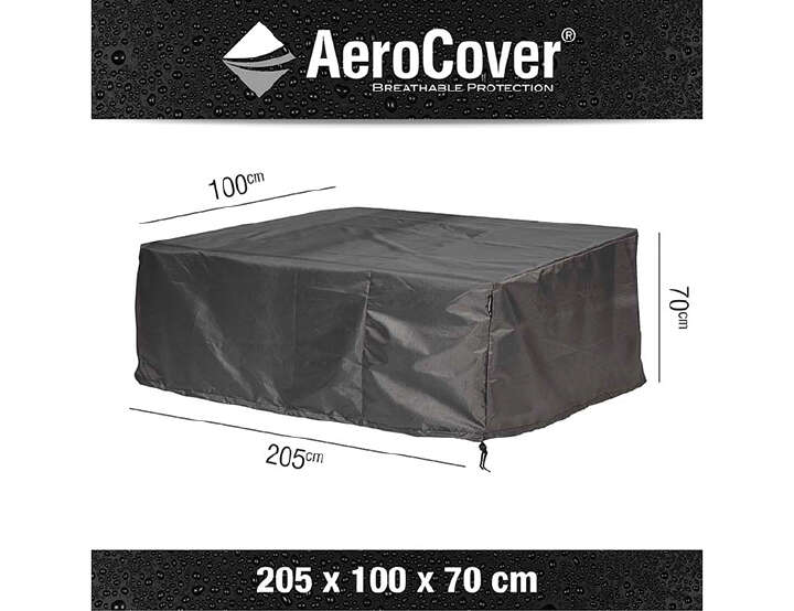 AeroCover Atmungsaktive Schutzhülle für Loungebänke 205x100xH70 cm